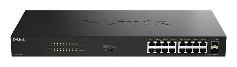 D-Link DGS-1018P/E, kytkin