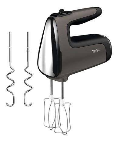 Tefal Powermix Silence HT654E Stand mixer 600 W Black, Grey