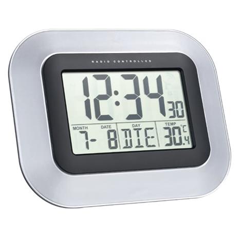 TechnoLine WS 8005, radio-ohjattu seinäkello – kuva 3/4