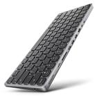 Axagon HMC-KB-CRL, USB 5Gbps hub w. keyboard, HDMI 4K/60Hz, 3x USB-A, SD/mSD, audio, PD100, Cyrillic layout