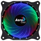 Aerocool COSMO12FRGB PC Fan 12cm LED RGB Molex Connector Silent Black