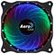 Aerocool COSMO12FRGB PC Fan 12cm LED RGB Molex Connector Silent Black – kuva 1