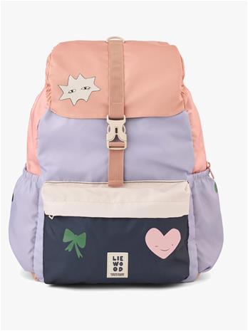 Liewood - Johnny School Backpack - Mood multi mix - One size – kuva 2/2
