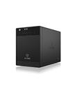 ICY BOX IB-3740-C31 HDD/SSD enclosure Black 2.5/3.5"