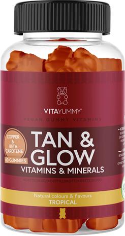 VitaYummy Tan & Glow Tropical 60kpl