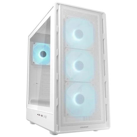 COUGAR Midi Tower Case Airface Pure PRO, ARGB, White