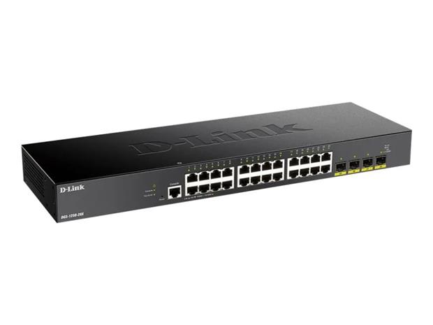 D-Link DGS-1250-28X/E, kytkin