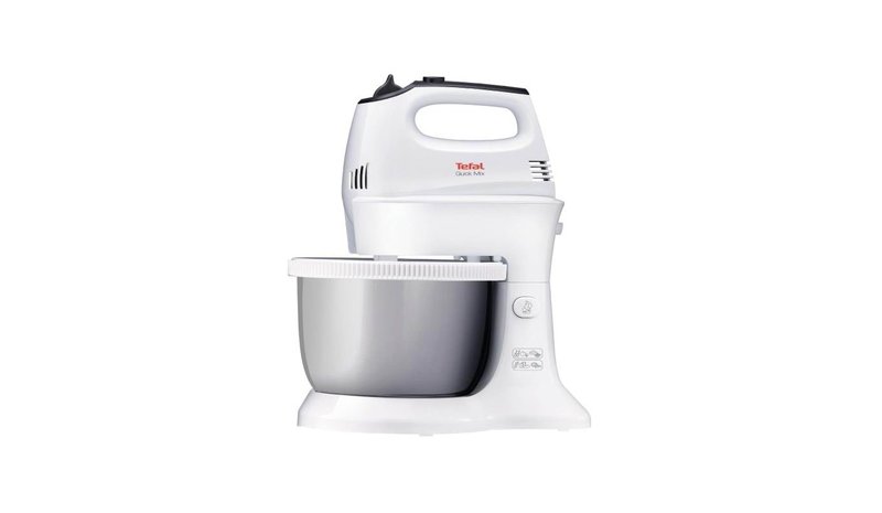 Tefal HT312138 mixer Stand mixer 300 W Silver, White