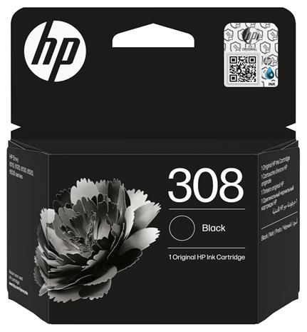 HP 308 Black Original Ink Cartridge