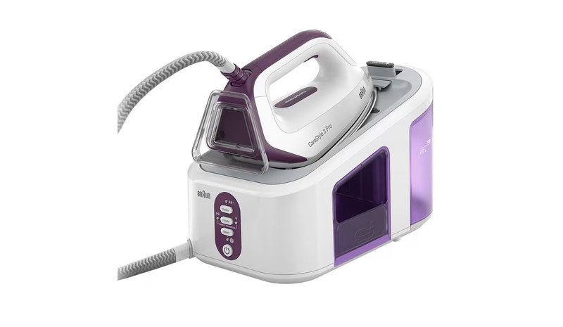 Braun IS3155VI 2400 W 2 L EloxalPlus soleplate Violet, White