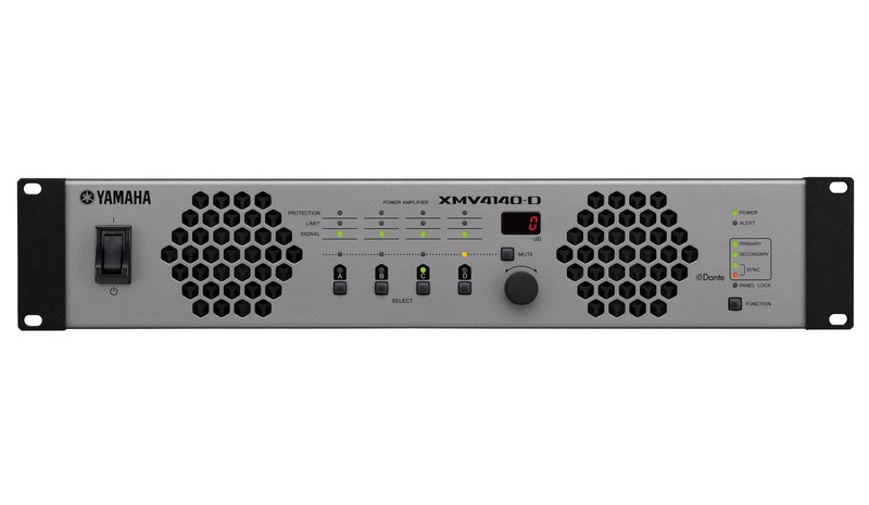 Yamaha XMV4280-D audio amplifier Performance/stage Black, Grey