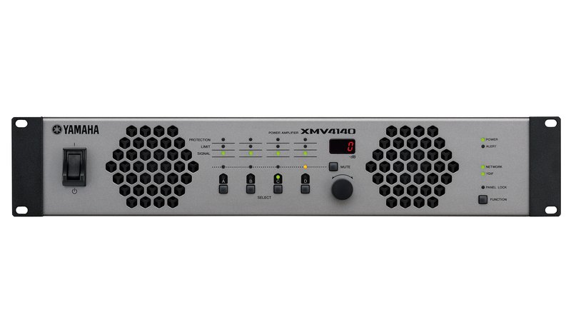 Yamaha XMV4140 audio amplifier Performance/stage Black, Grey