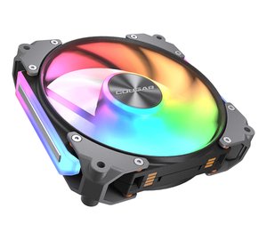 COUGAR Case Fan Apolar 120 ARGB, Reverse Blade, Black
