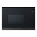 LG MG7Z2593B microwave Black, Stainless steel Grill microwave Built-in 25 L 900 W