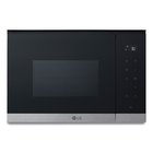 LG MG7Z2593D microwave Black, Stainless steel Grill microwave Built-in 25 L 900 W