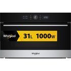 Whirlpool WMD54MX Black, Stainless steel Grill microwave Built-in 31 L 1000 W
