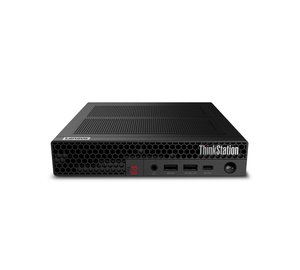 Lenovo ThinkStation P3 Tiny Gen 2 Intel Core Ultra 7 265 16 GB DDR5-SDRAM 512 GB SSD NVIDIA RTX A400 Windows 11 Pro Mini PC Workstation Black