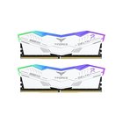 Team Group T-Force Delta? RGB DDR5-6000 - 32GB - CL30 - Dual Channel (2 pcs) - AMD EXPO - Valkoinen RGB