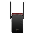 Cudy RE3000 network extender Network repeater Black, Red 10, 100, 1000 Mbit/s
