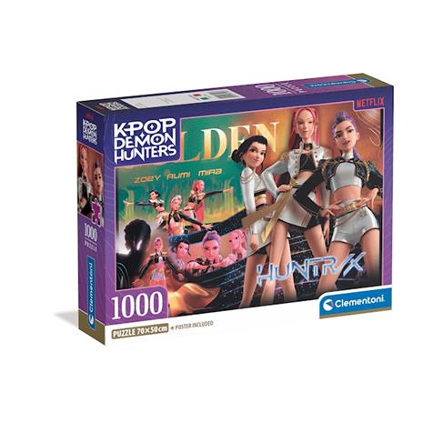 Clementoni K-Pop Demon Hunters - Compact 1000 brikker