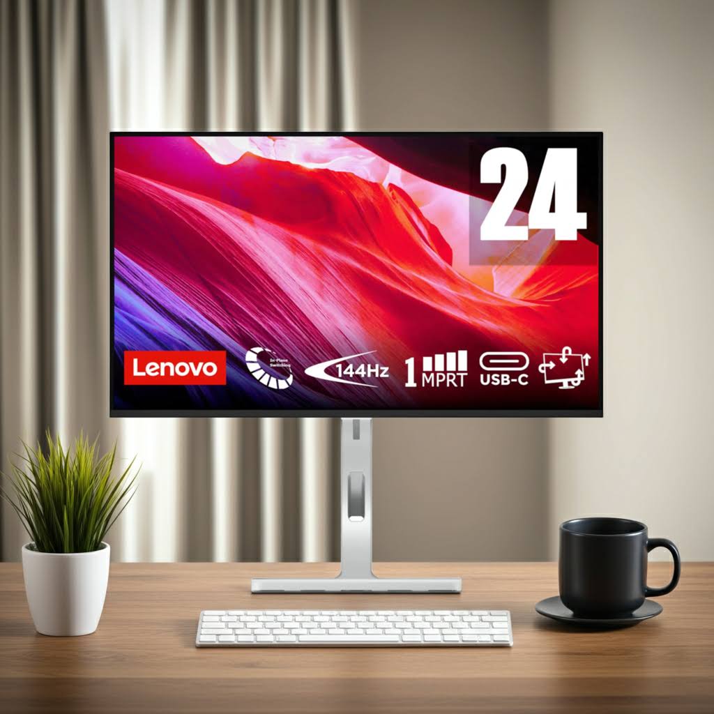 Lenovo L24D-4C 24â€³ FHD USB-C-telakointinaytto