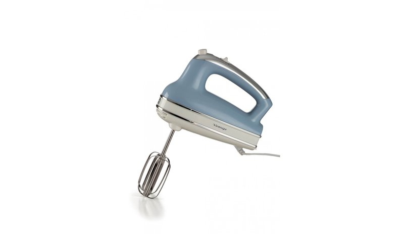 Ariete 1548 Mixer Vintage, 450W, 5 speeds, Turbo function, 2 whisks, Sky Blue