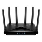 Cudy WR11000 wireless router 2.5 Gigabit Ethernet Tri-band (2.4 GHz / 5 GHz / 6 GHz) Black
