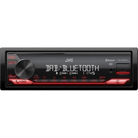 JVC KD-X282DBT car media receiver Black 200 W Bluetooth