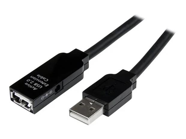 StarTech.com 20m USB 2.0 Active Extension Cable - M/F