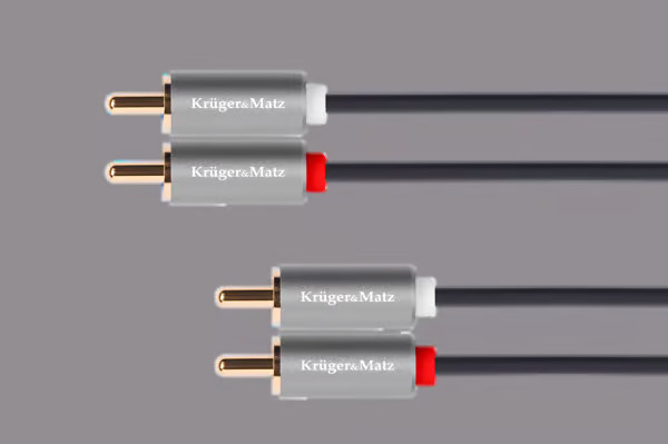 2rca-2rca 10 m kruger&matz basic kaapeli