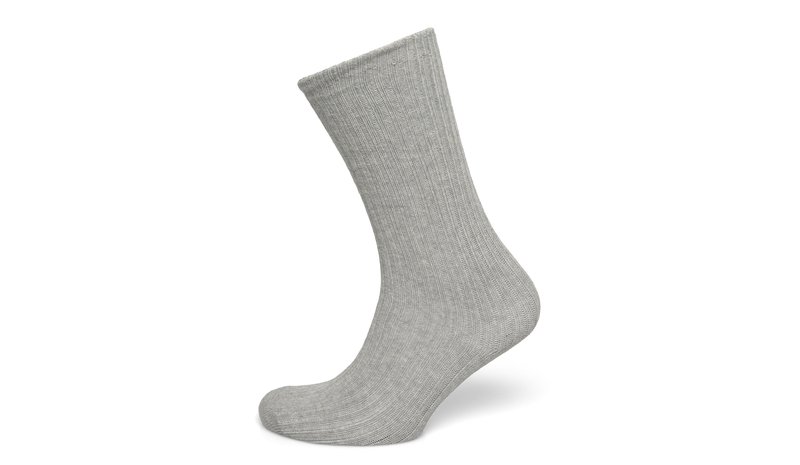 Organic Basics Soft Slouchy Socks - Grey - 43-46