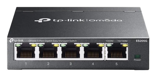 TP-Link ES205G, kytkin