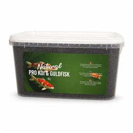 Natural - pro koi and goldfish feed 3mm 5 liter
