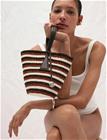 Liffner Single Handle Basket - Multi/patterned - ONE SIZE