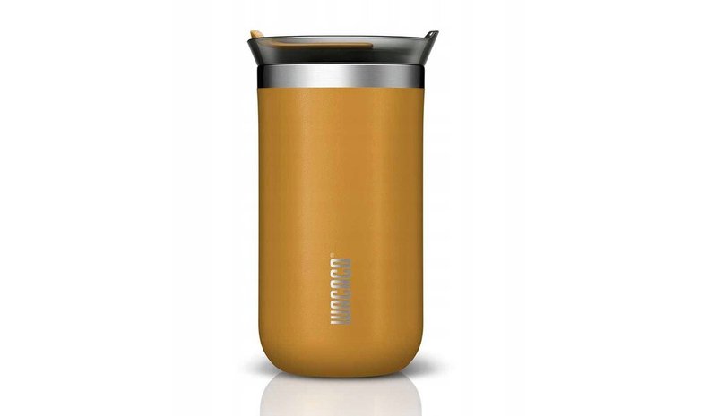 Wacaco Octaroma Lungo Thermo muki 300 ml, keltainen