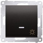 Kytkin Simon 54 Led-valolla, antrasiitti, 16ax