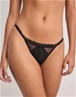 Nelly - Musta - Lovers Lace 2-Pack Thong