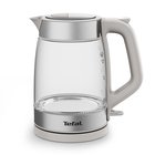 Tefal Glass Kettle KI605B30 electric kettle 1.7 L 2200 W Grey, Silver, Transparent