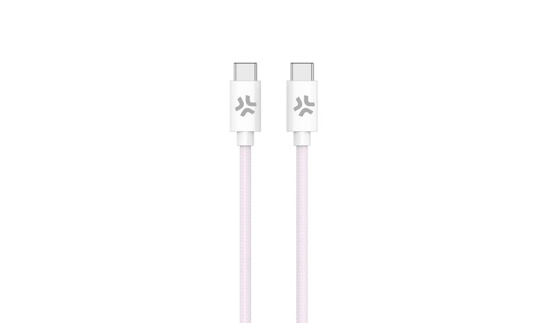 Celly USBCUSBCCOTT - USB-C to USB-C Cotton Braided Cable [POWER DELIVERY]
