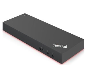 Lenovo 40AN0135EU laptop dock/port replicator Wired Thunderbolt 3 Black, Red