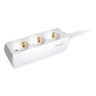 Equip 245550 power extension 1.5 m 3 AC outlet(s) Indoor White