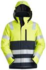 Snickers Workwear 1162-6695 Talvitakki huomioväri, keltainen/tummansininen, liekkisuoja XXL