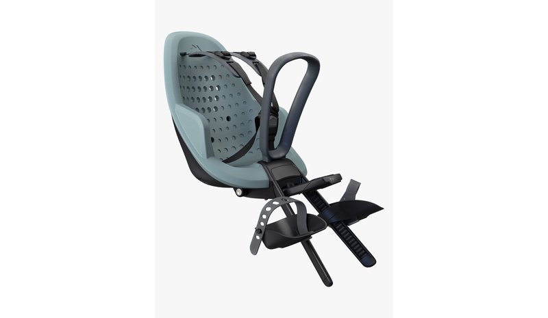 Thule Yepp 2 Mini Front Mount Pyöränistuin, Mid Blue – kuva 1/3