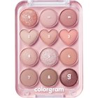 Colorgram Pin Point Eyeshadow Palette 01 Peach+Coral