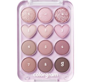 Colorgram Pin Point Eyeshadow Palette 02 Pink+Mauve