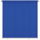 vidaXL Rullaverho ulkotiloihin 220x230 cm sininen HDPE, Verhot, pöytäliinat ja kankaat