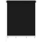 vidaXL Rullaverho ulkotiloihin 240x230 cm musta