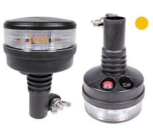 Axixtech 92x139mm 12V LED-vilkkumajakka, Polttimot