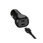 Unisynk Dual USB-C Car Charger Kit 50W