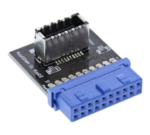 InLine USB 3.0 to USB 3.1 Front Panel Key-A Adapter internal